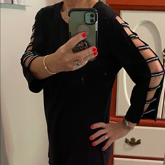 BLEU BAYOU bling   top - Picture 1 of 7